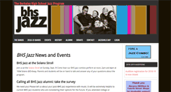 Desktop Screenshot of bhsjazz.org
